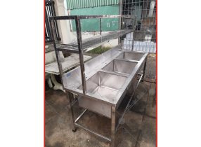 Chậu 3 hộc inox